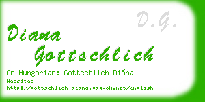 diana gottschlich business card